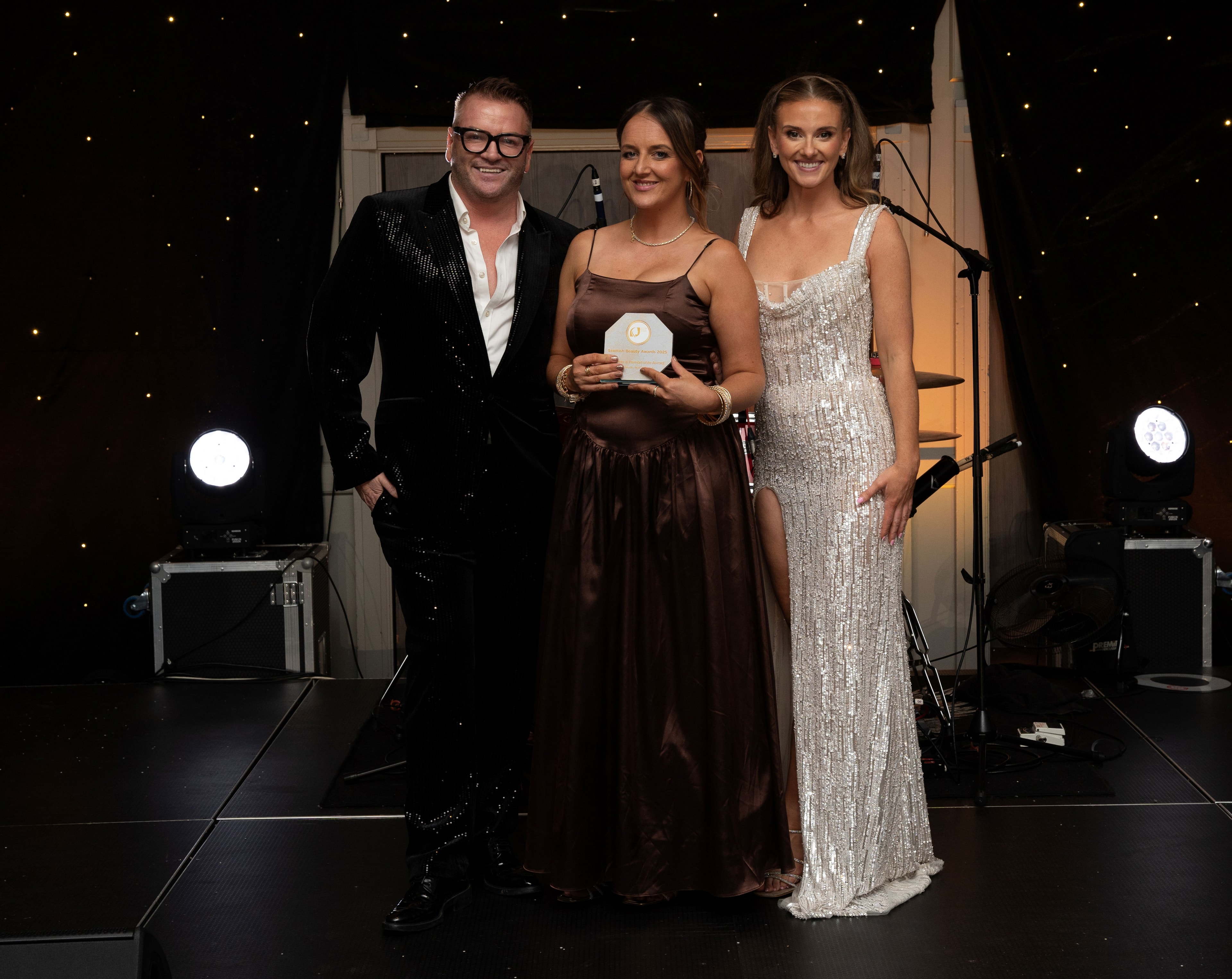 Beauty Idols Scotland awards ceremony