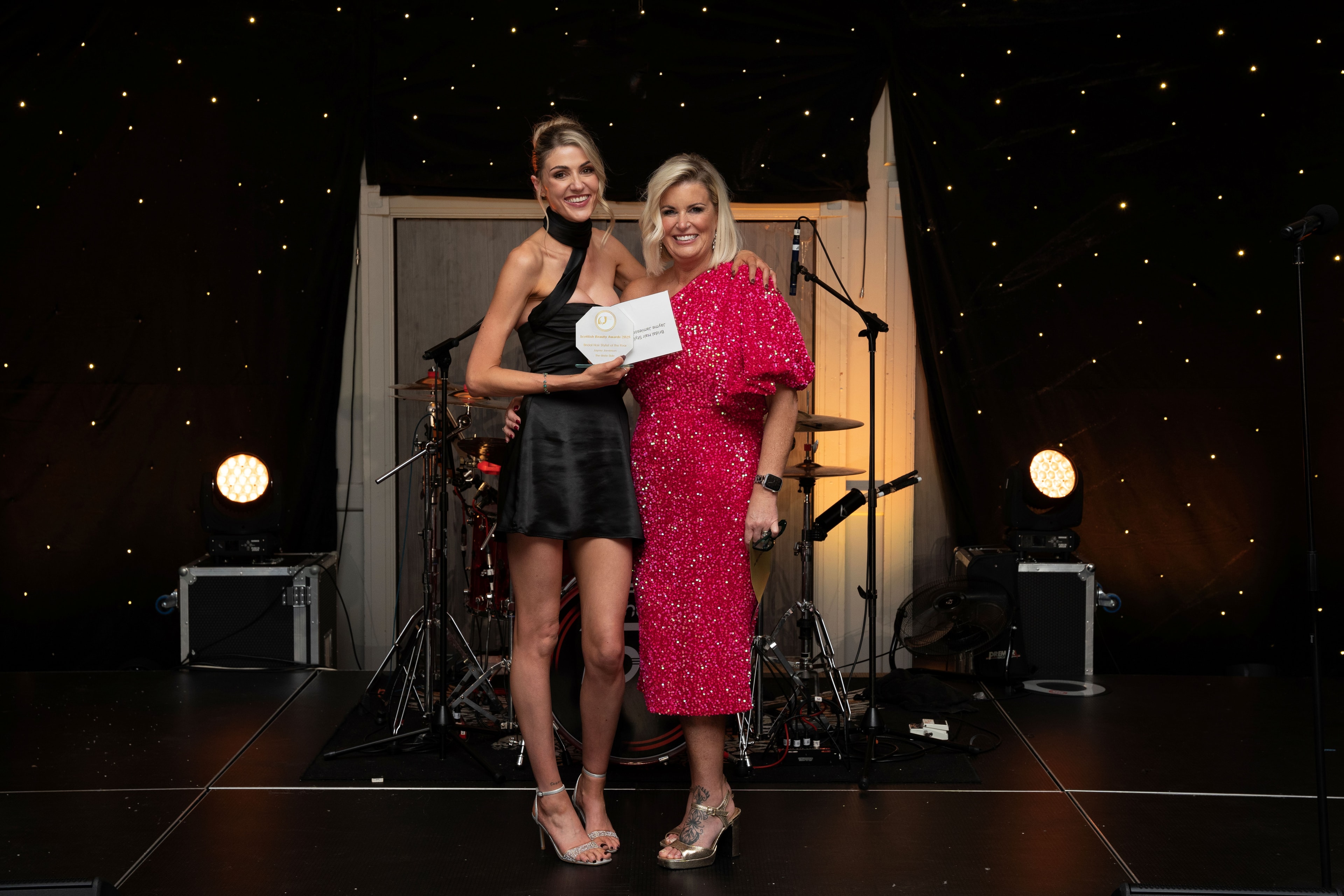 Beauty Idols Scotland awards ceremony