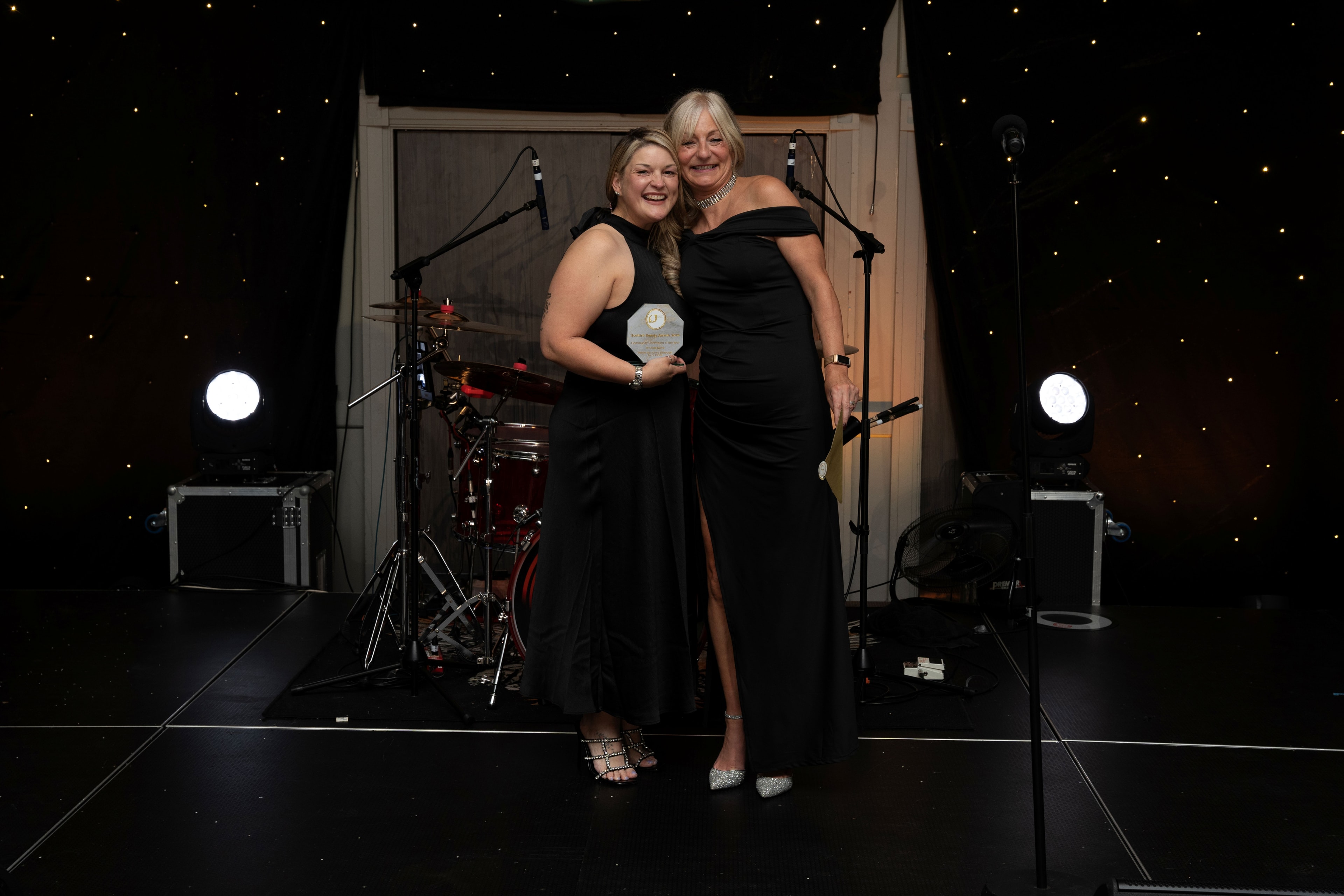 Beauty Idols Scotland awards ceremony